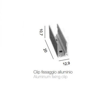 Clip di fissaggio in acciaio | NF1212